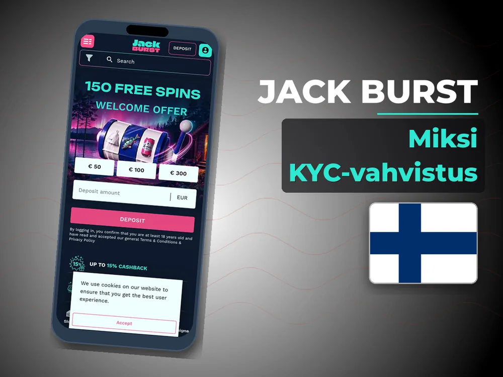 Jack Burst - Miksi KYC-vahvistus
