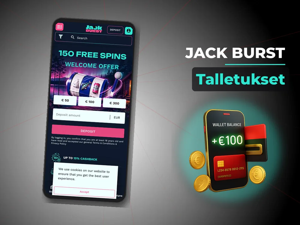 Jack Burst - Talletukset
