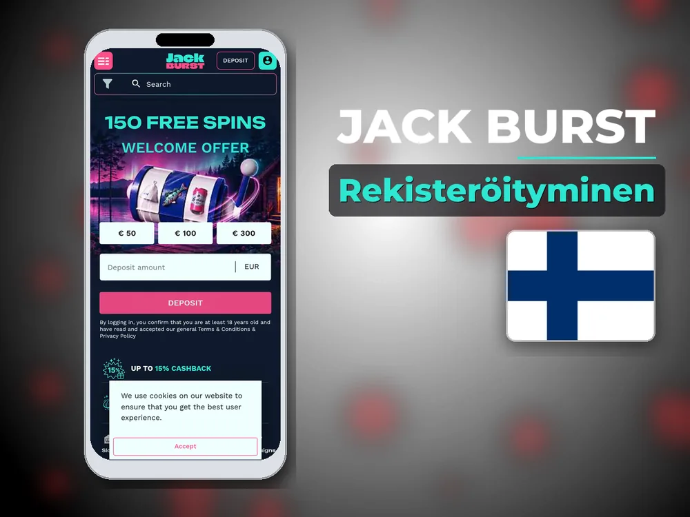 Jack Burst - Rekisteröityminen