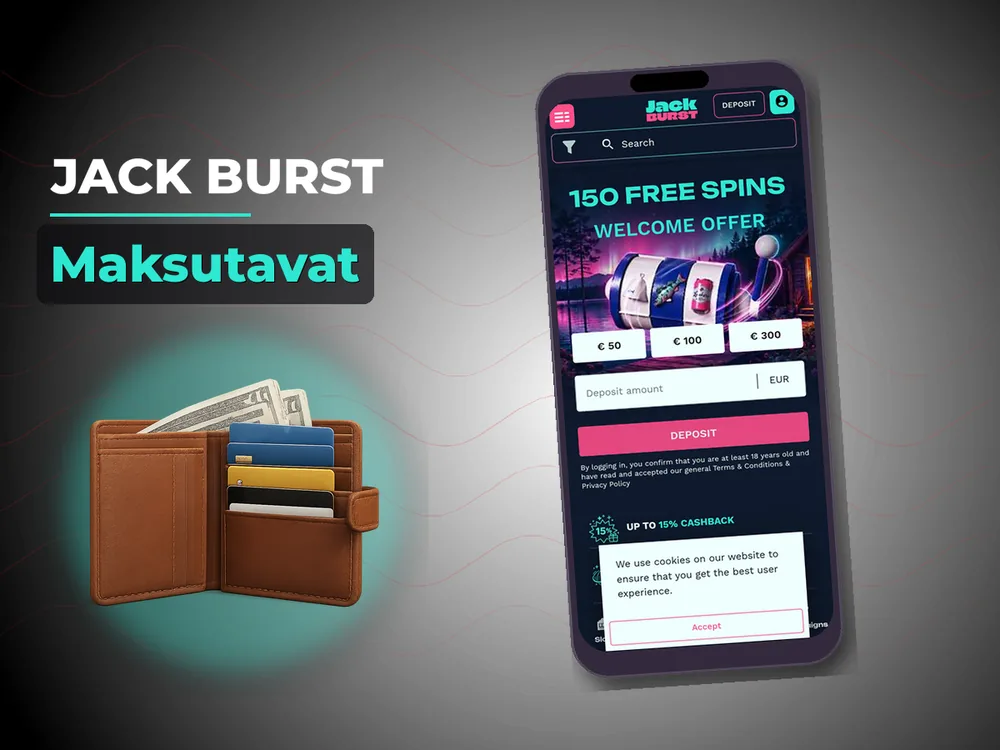 Jack Burst - Maksutavat