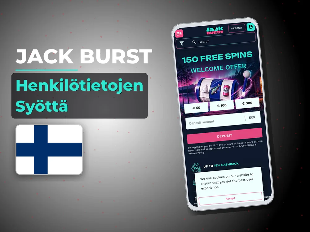Jack Burst - Henkilötietojen Syöttä