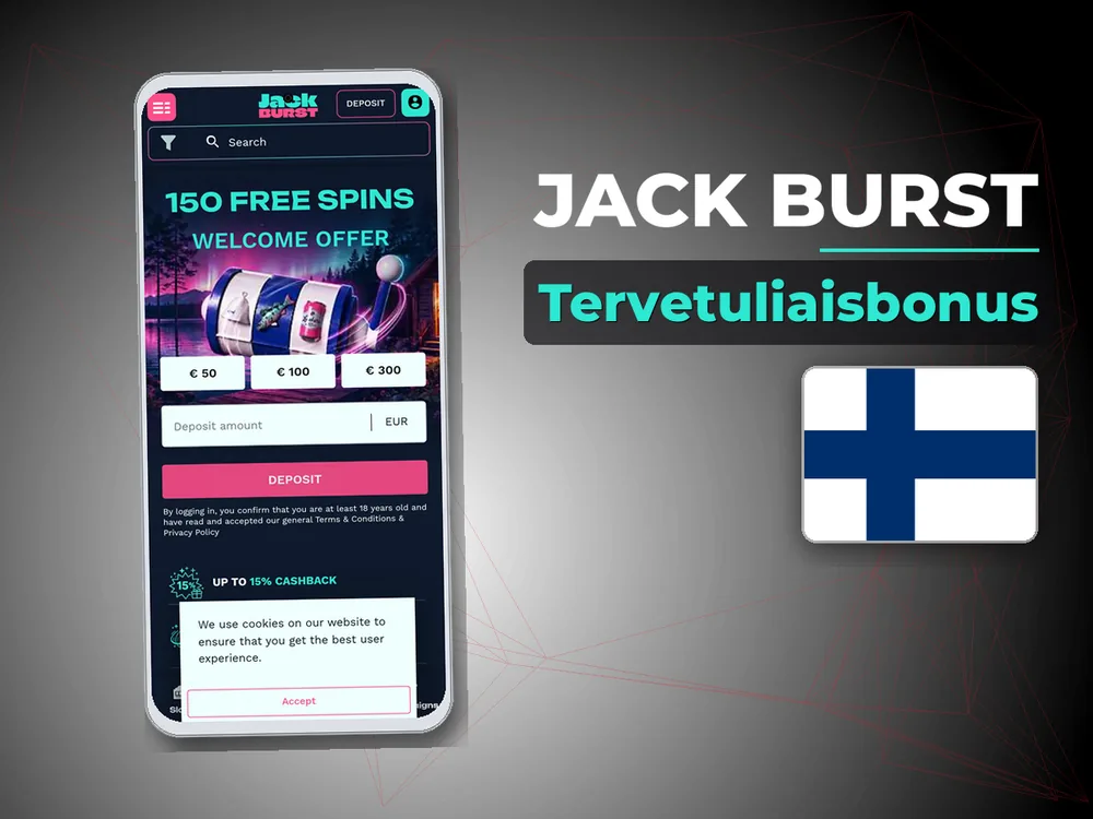 Jack Burst - Tervetuliaisbonus