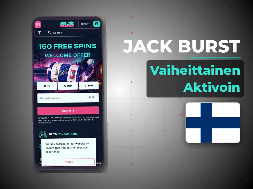 Jack Burst - Vaiheittainen Aktivoin
